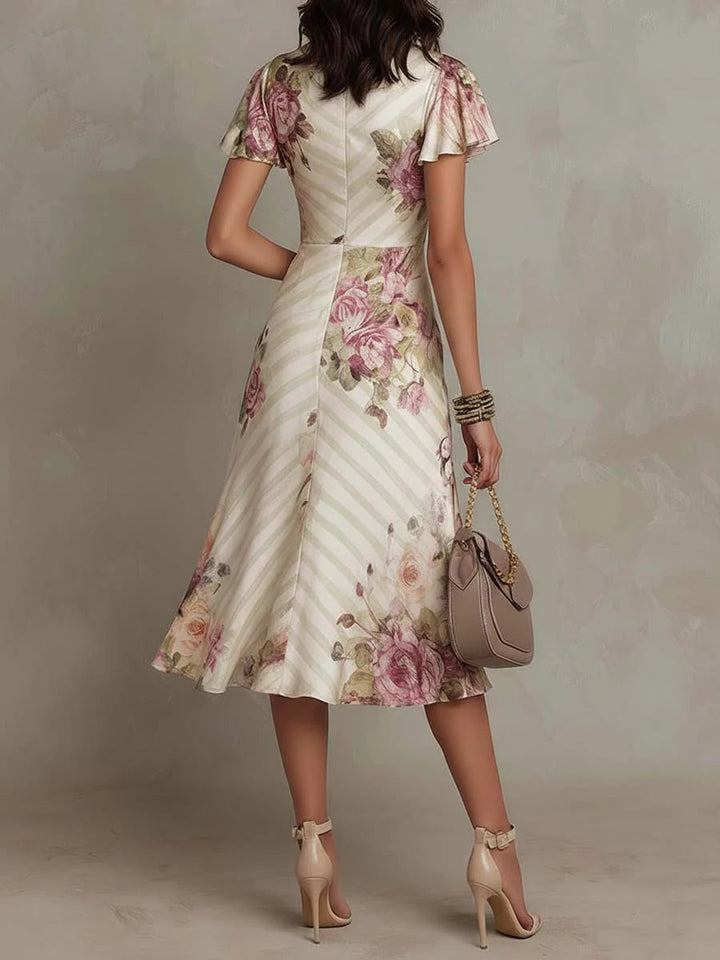 Jessa Elegant Midi Dress