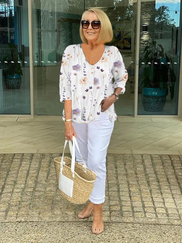 Sherry | Floral Top
