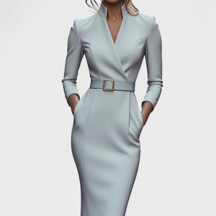 Maye Refined Black Dress + FREE belt