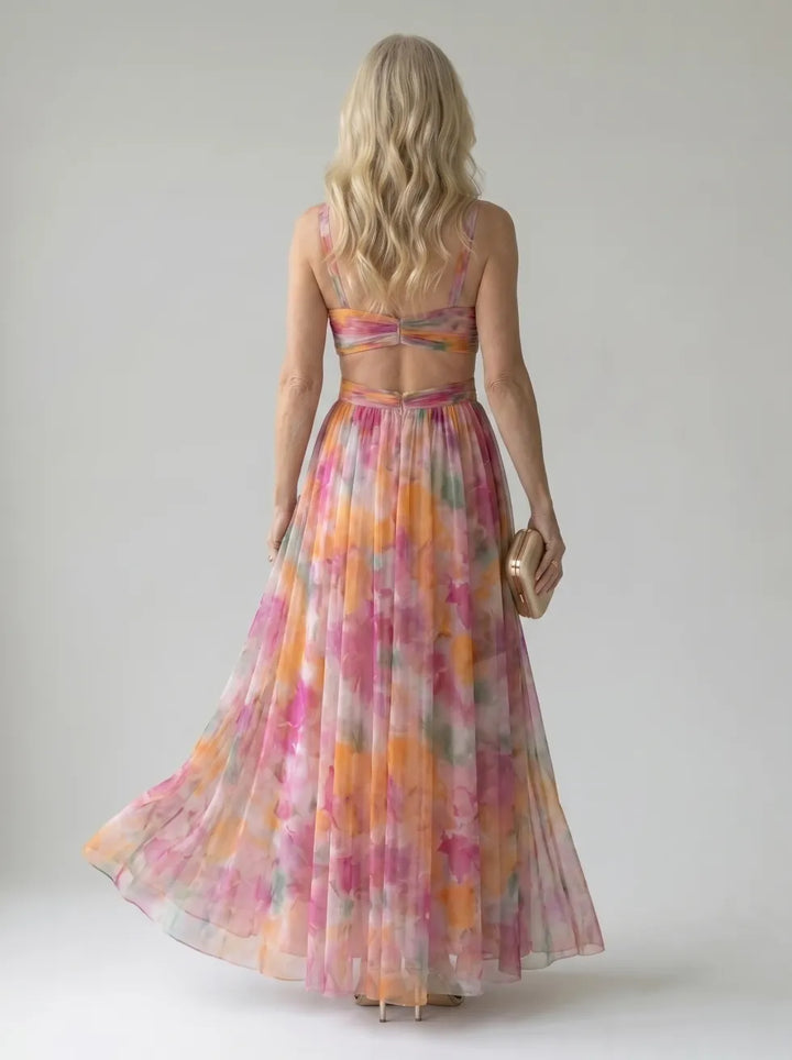 Isel Soft Wrap Maxi Dress