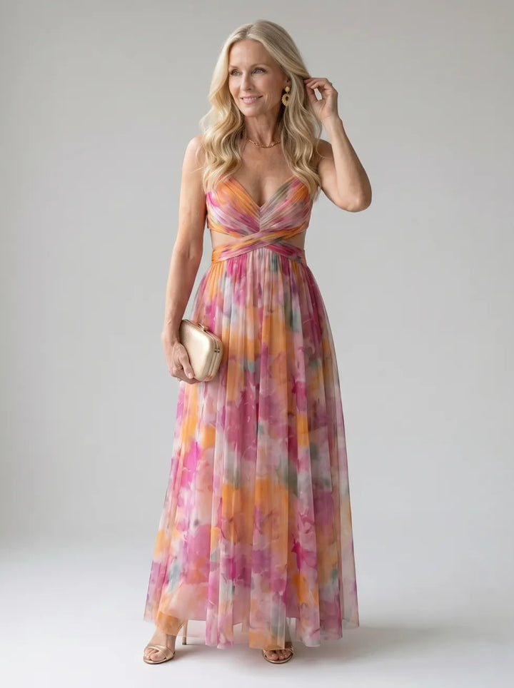 Isel Soft Wrap Maxi Dress