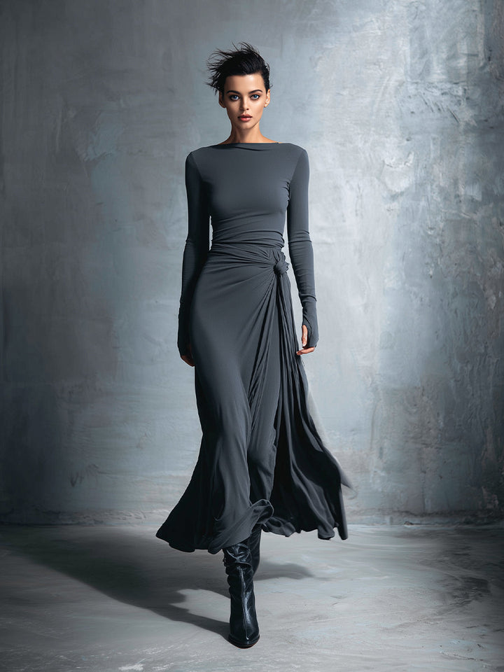 Renee Wrap Maxi Dress