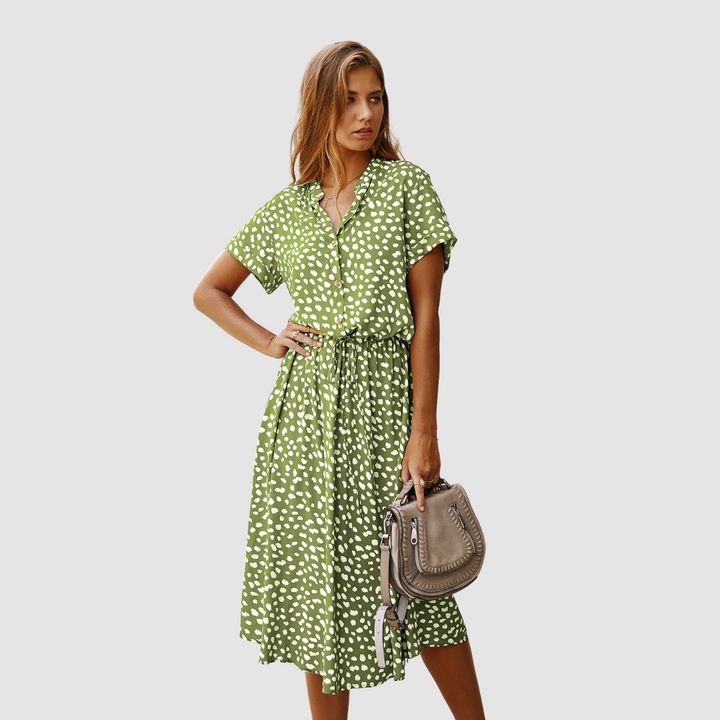 Divina Floral Boho Maxi Dress