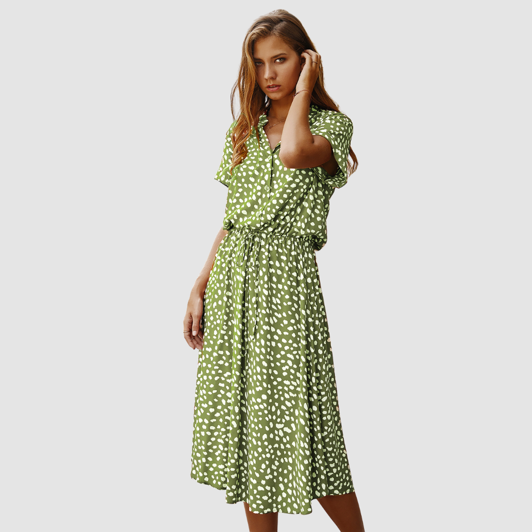 Divina Floral Boho Maxi Dress