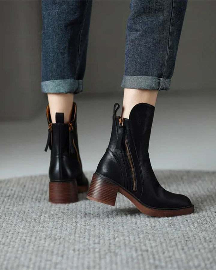 Vi Elegant Leather Boots