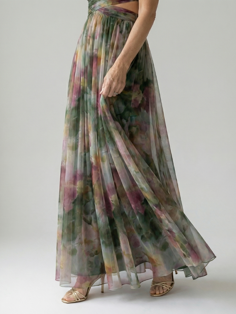 Isel Soft Wrap Maxi Dress