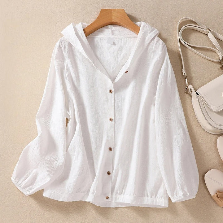 Miri | Relaxed Hooded Shirt
