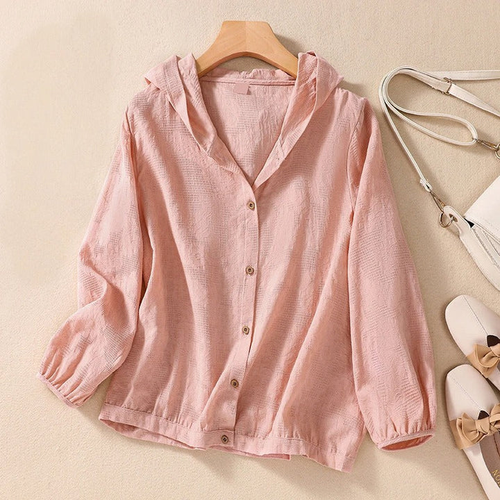Miri | Relaxed Hooded Shirt