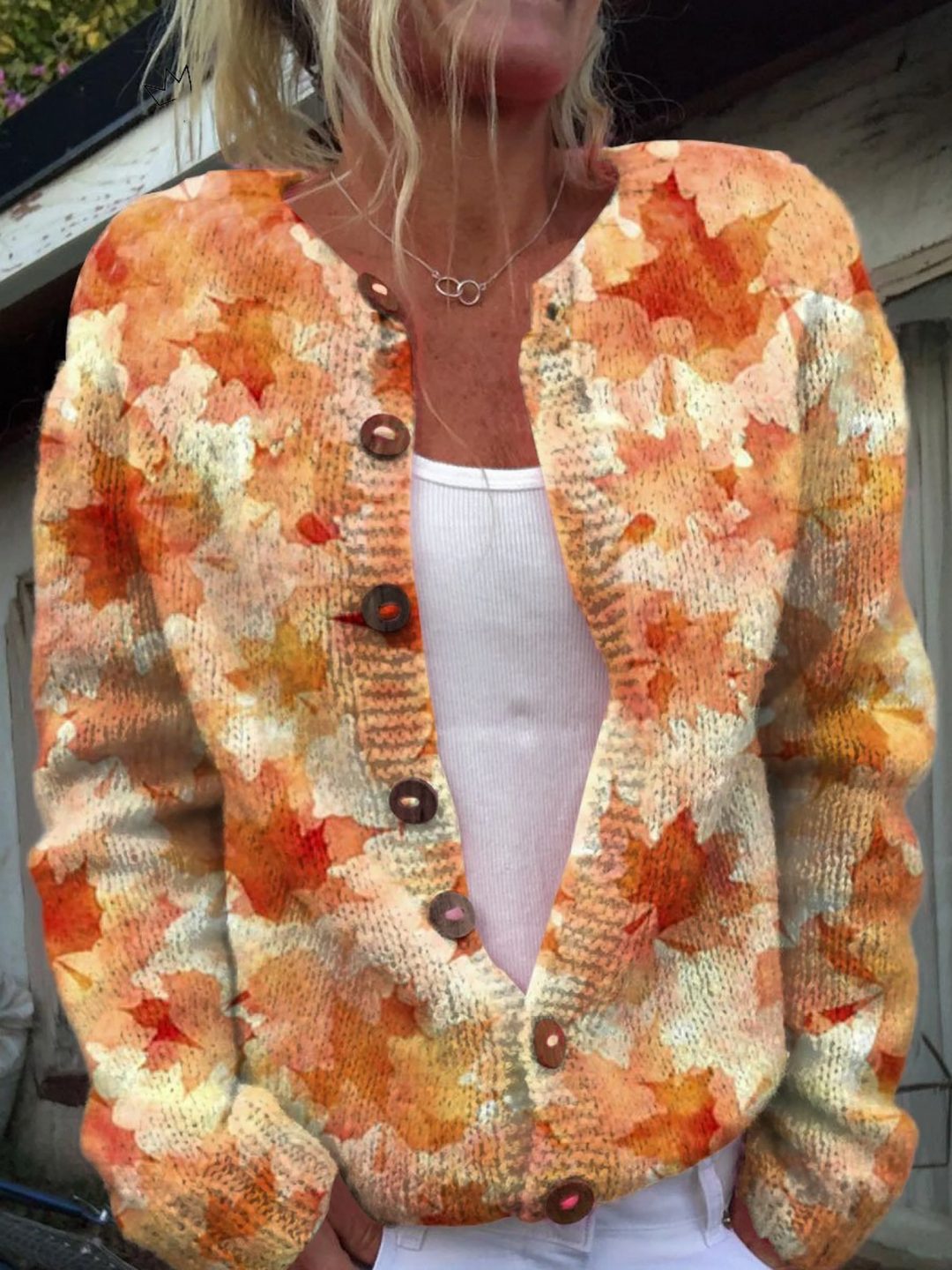 Briarwood | Vintage Print Cardigan Sweater