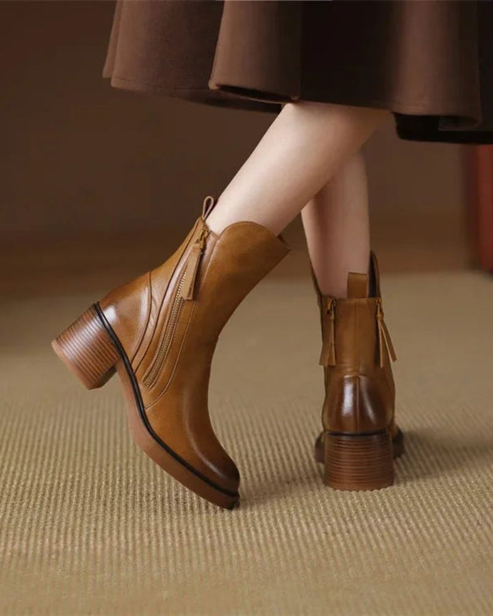 Vi Elegant Leather Boots