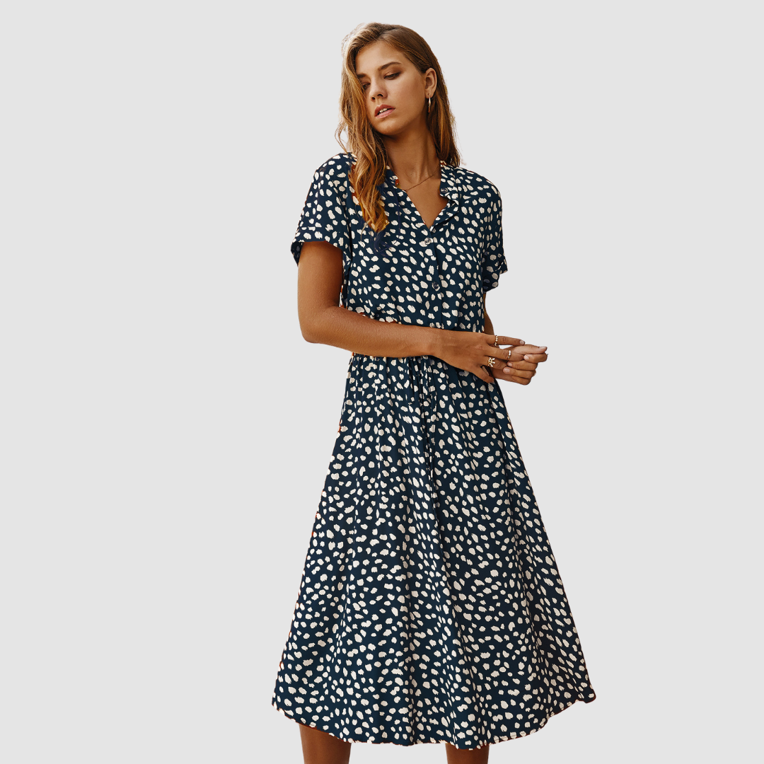 Divina Floral Boho Maxi Dress