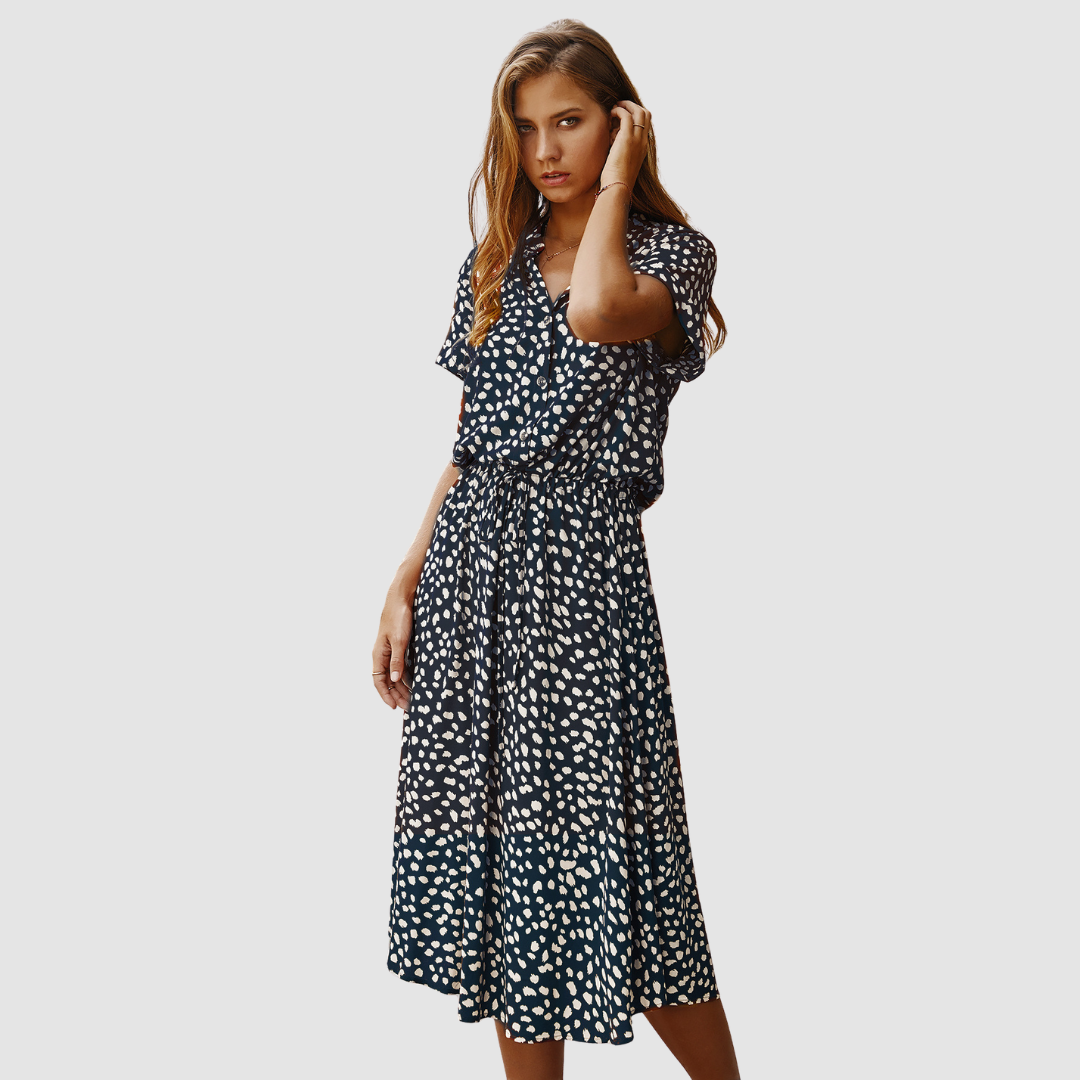 Divina Floral Boho Maxi Dress