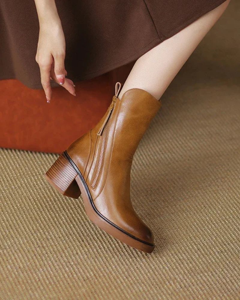 Vi Elegant Leather Boots