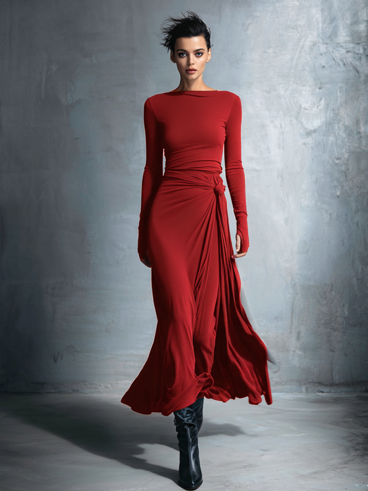 Renee Wrap Maxi Dress