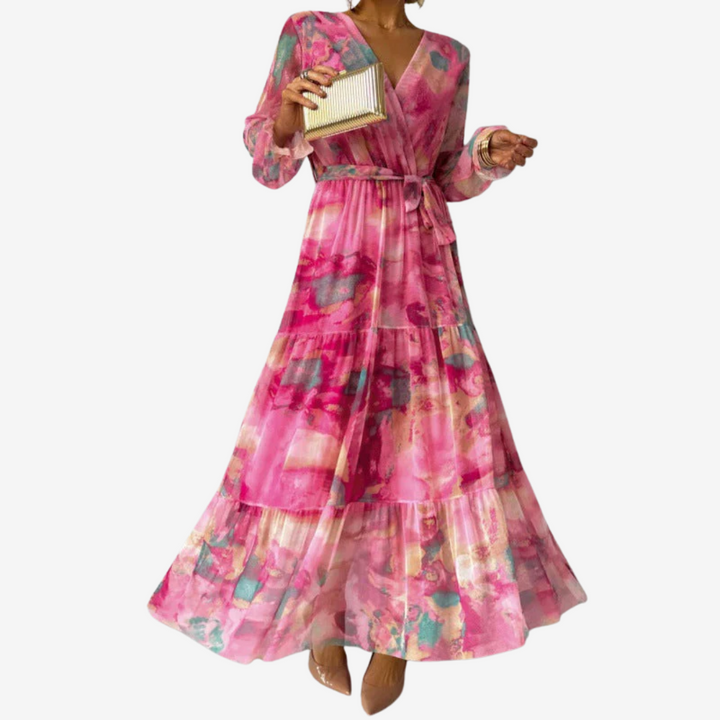 Sharrie Elegant Pink Dress