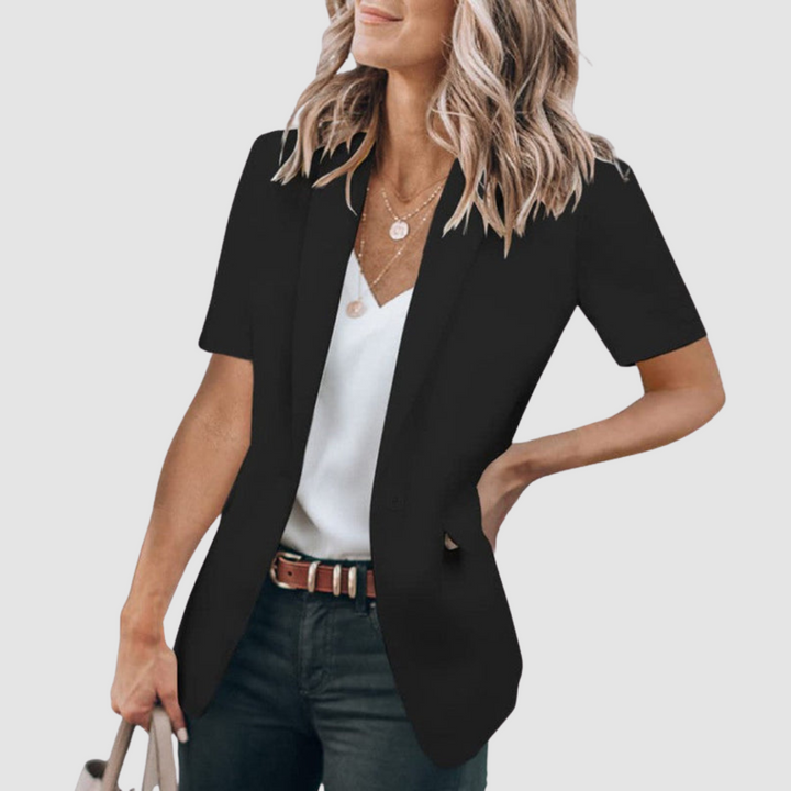 Dollie Modern Short-Sleeve Blazer