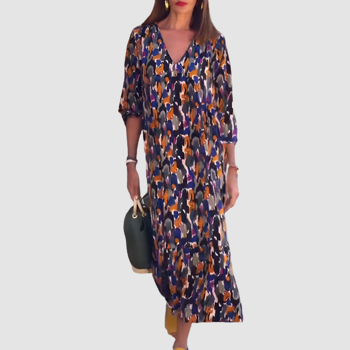 Frances V-Neck Dress