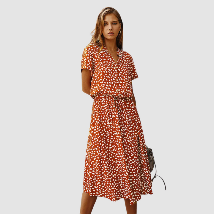 Divina Floral Boho Maxi Dress