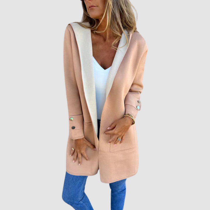 Mariela Colorblock Hooded Jacket