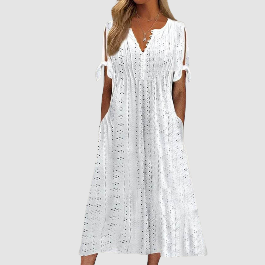 Olive Elegant Casual Dress