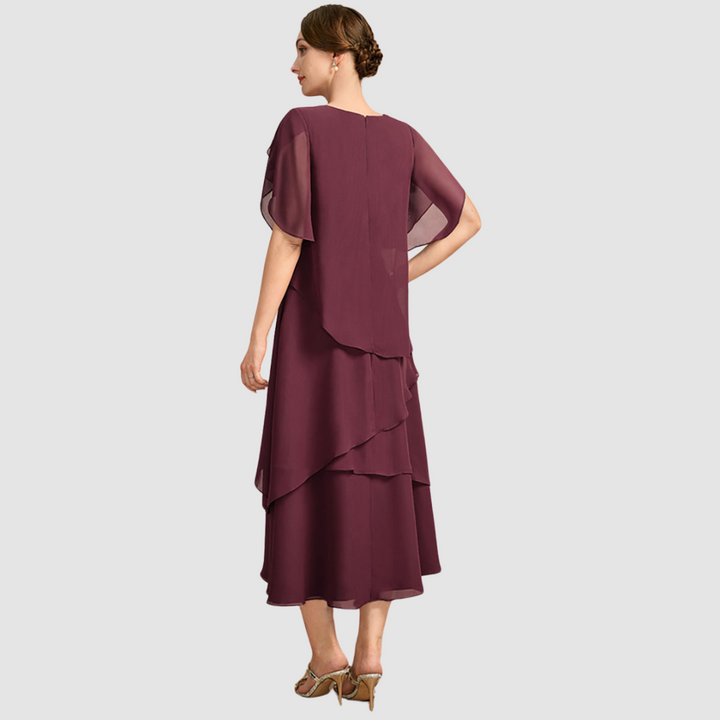 Cierra Elegant Chiffon Dress