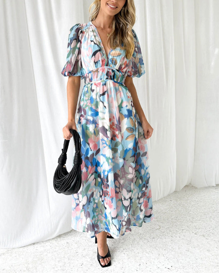 Corrine Chic Floral Dress