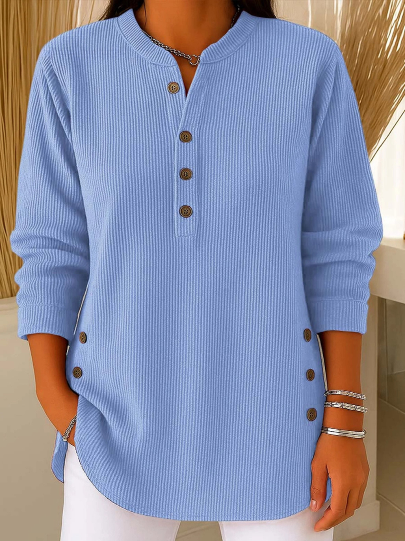 Eden | Button Henley-Tunic