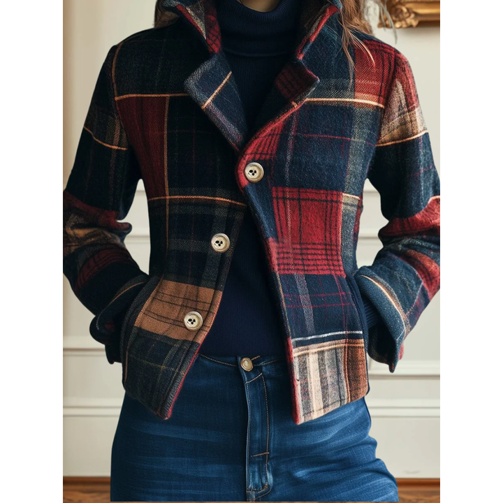 Nella Classic Plaid Jacket