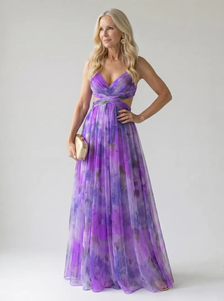 Isel Soft Wrap Maxi Dress