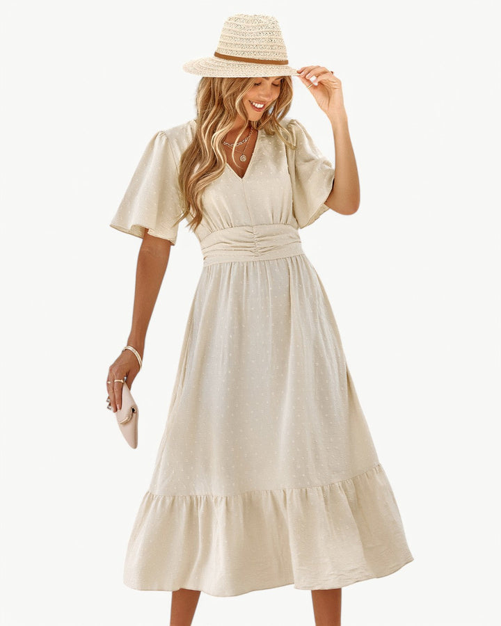 Rosita Elegant embroidered dress