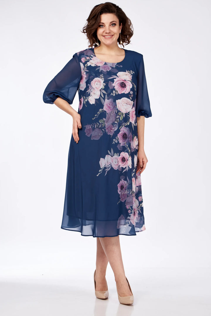 Allison Elegant Floral Dress