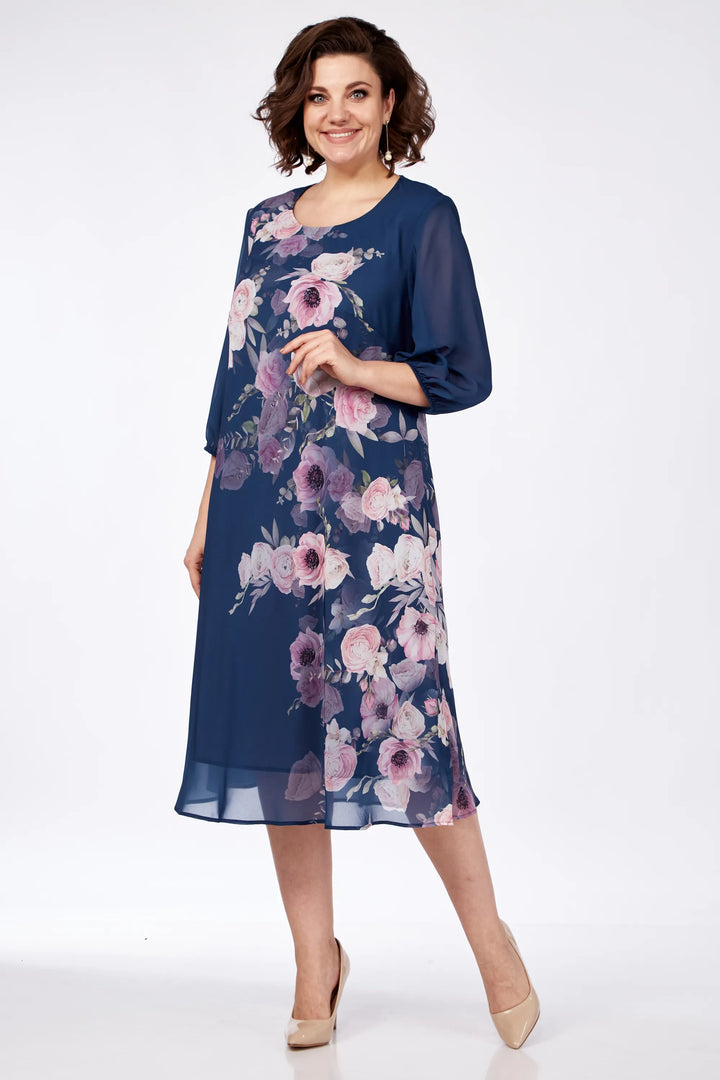 Allison Elegant Floral Dress