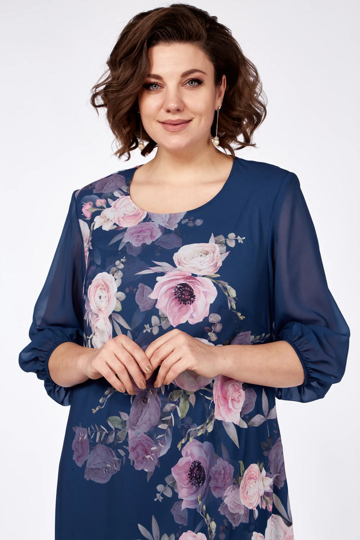 Allison Elegant Floral Dress