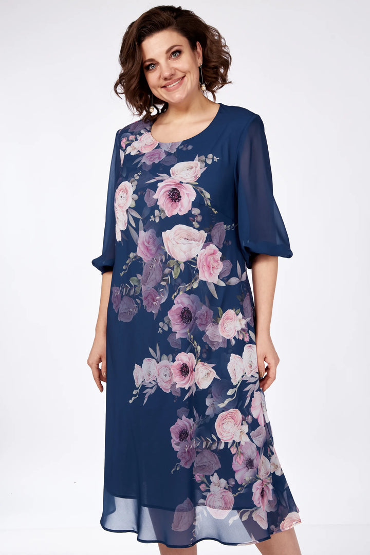 Allison Elegant Floral Dress