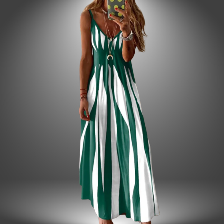 Angela Handmade Casual Long Dress
