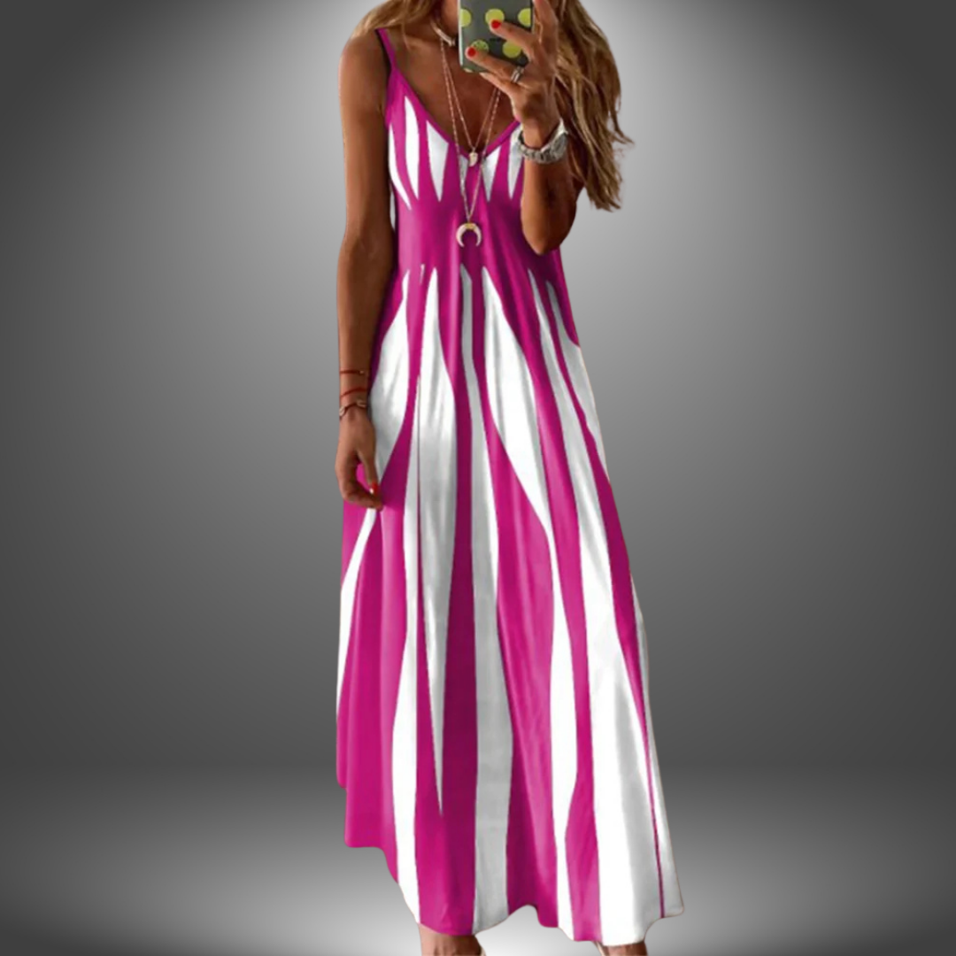 Angela Handmade Casual Long Dress
