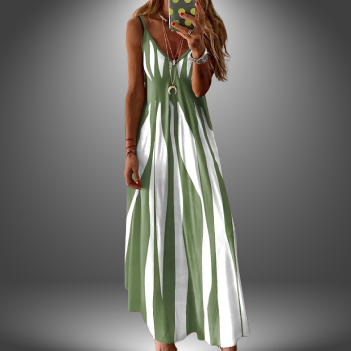 Angela Handmade Casual Long Dress