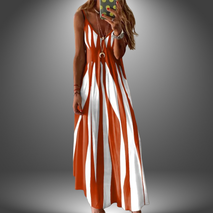 Angela Handmade Casual Long Dress