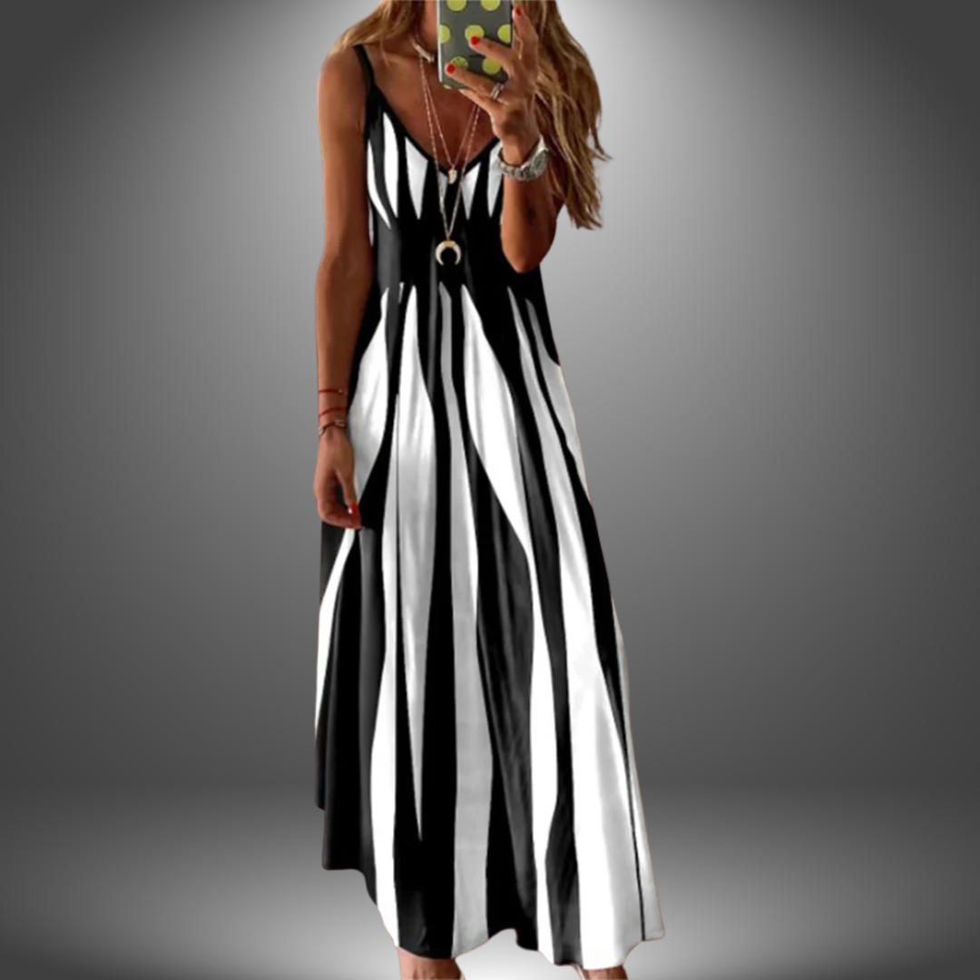 Angela Handmade Casual Long Dress