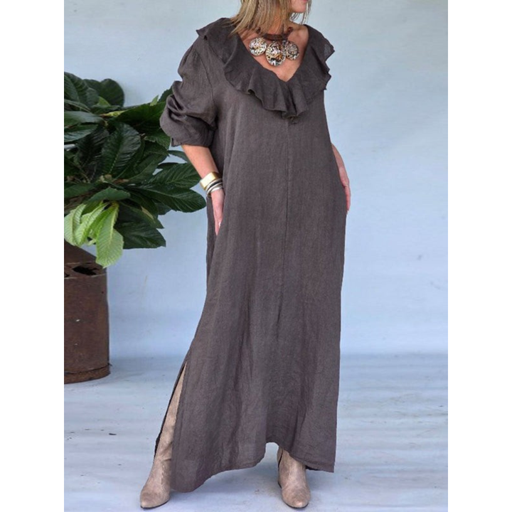 Amette Mesh Flower Dress