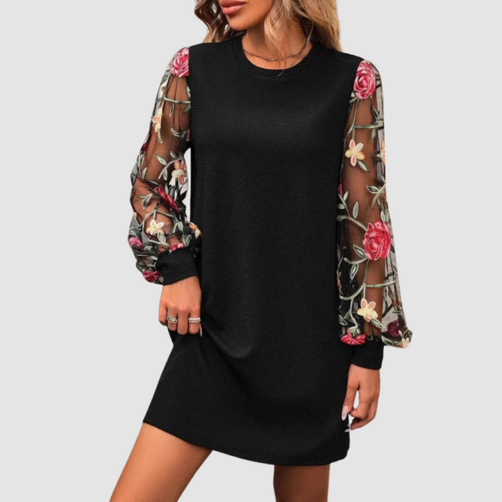 Shara Lace Long Sleeve Dress