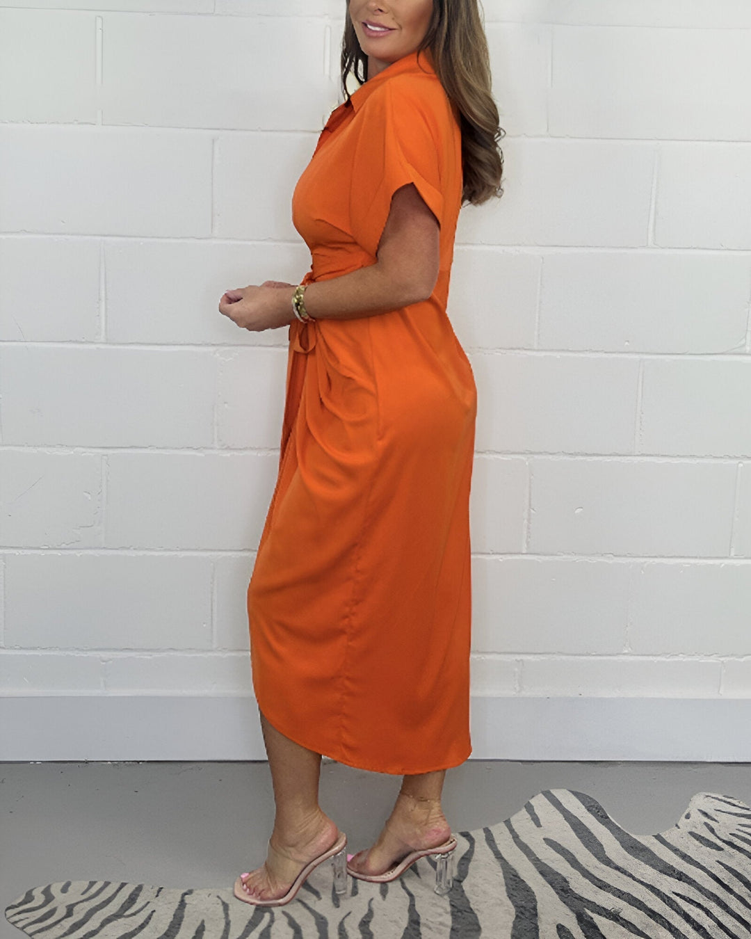 Carrie Elegant Flared Dress