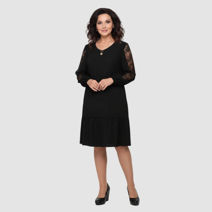 Laila Elegant Midi Dress