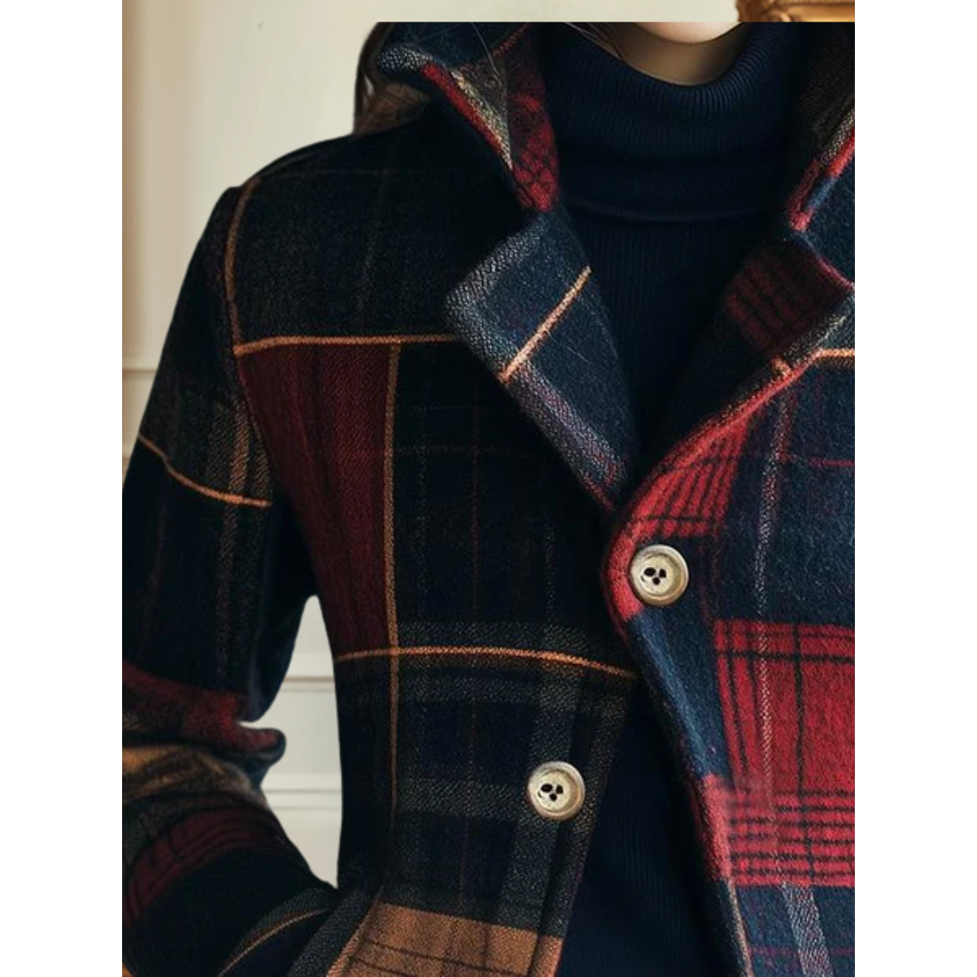 Nella Classic Plaid Jacket