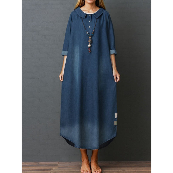Joana Casual Denim Dress