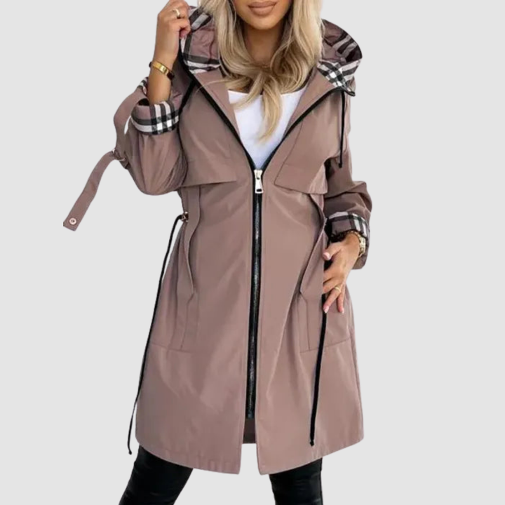 Ollie Waterproof and Windproof Zip Coat