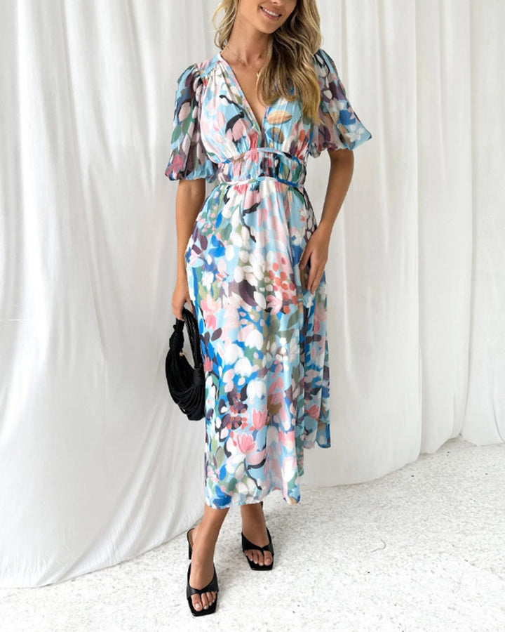 Corrine Chic Floral Dress