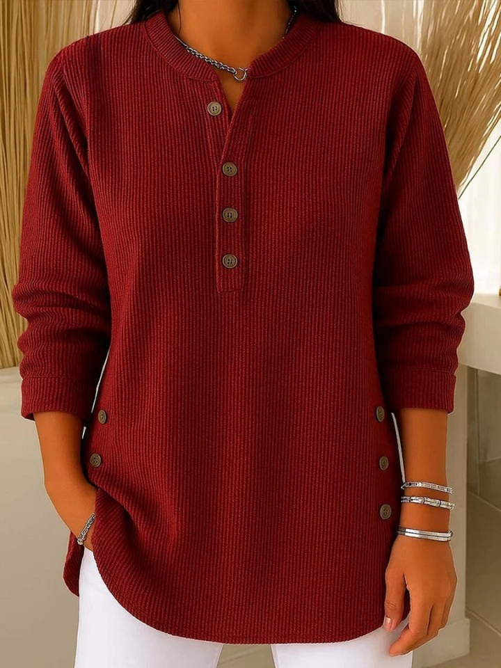 Eden | Button Henley-Tunic