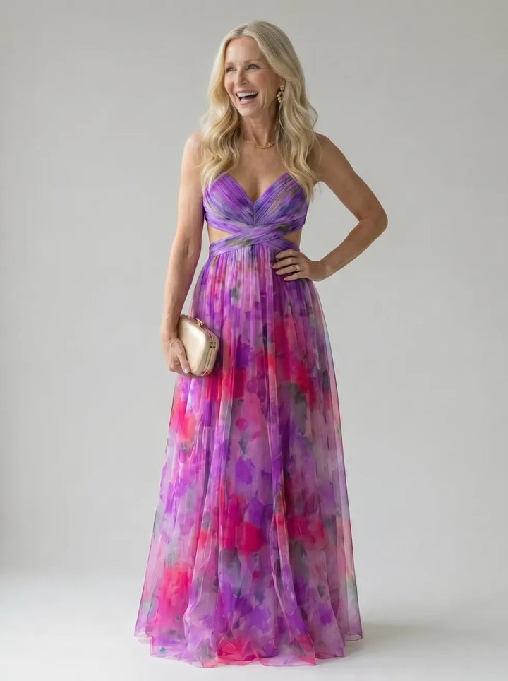 Isel Soft Wrap Maxi Dress