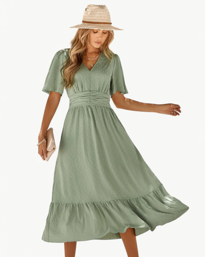 Rosita Elegant embroidered dress